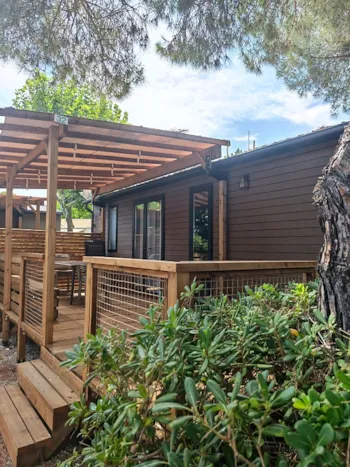 Accommodation - Privilege Mobile Home 3 Bedrooms - 33M² - Camping Domaine Sainte Veziane