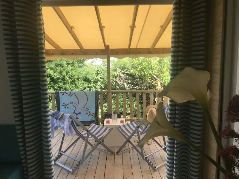 C- Mobil-Home Caraïbes Climatisé 2 Chambres