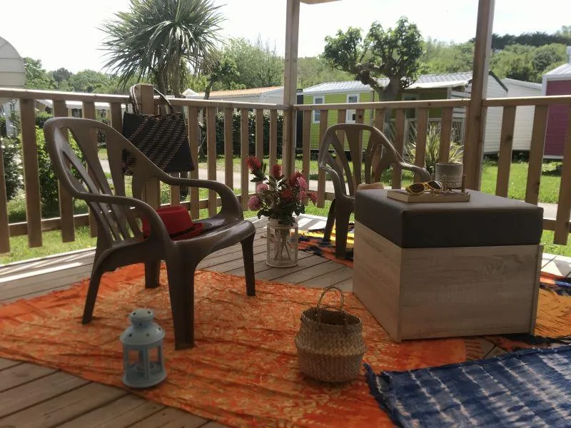 C- Mobil-Home Baltique Climatisé 3 Chambres