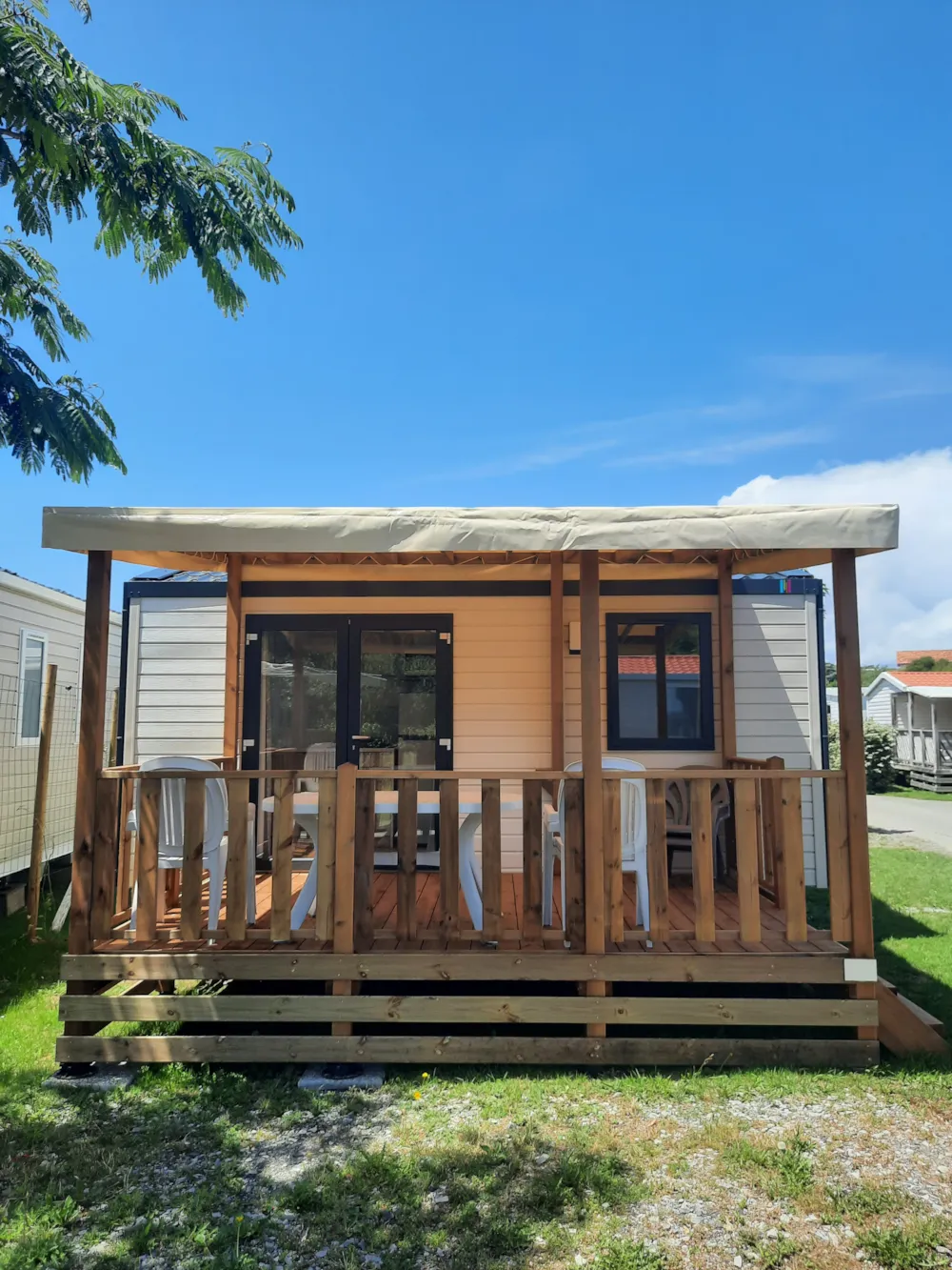 Location - C- Mobil-Home Adriatique 1 Chambre - Chadotel International Erromardie