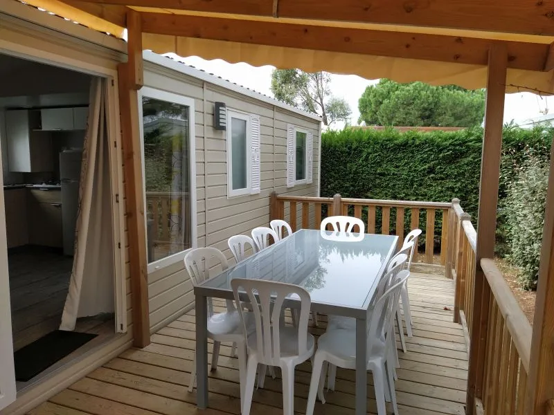 Location - C- Mobil-Home Quatro - 4 Chambres 2 Salles De Douche - Chadotel International Erromardie