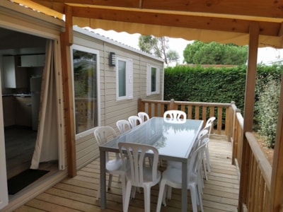 C- Mobile home Quatro - 4 bedrooms 2 shower rooms air-conditioned — 1