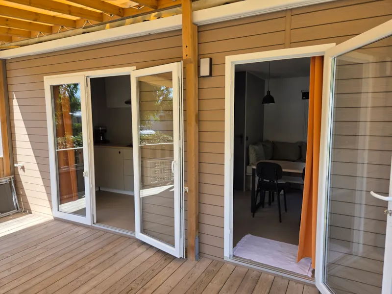 C- Mobil-Home Caraïbes Climatisé 2 Chambres