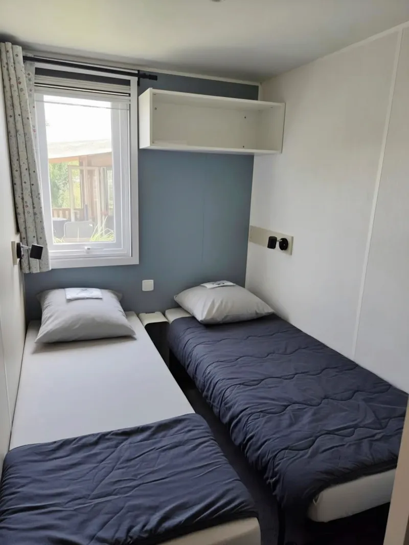 C- Mobil-Home Quatro - 4 Chambres 2 Salles De Douche Climatisé