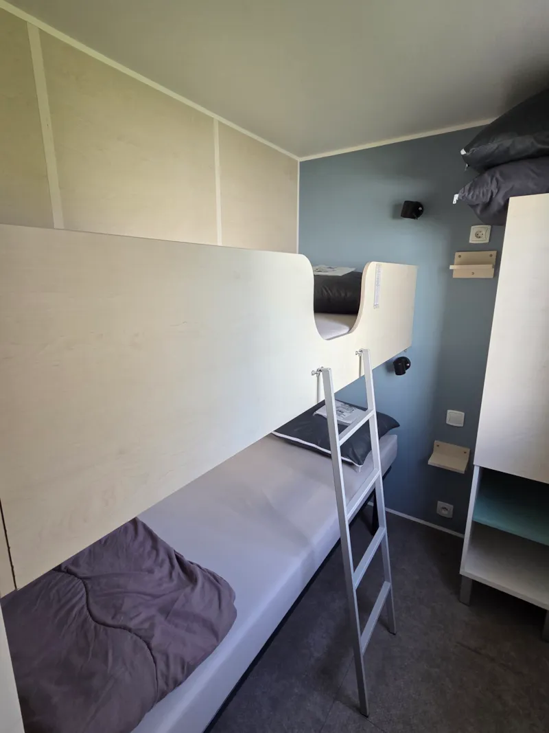 C- Mobil-Home Quatro - 4 Chambres 2 Salles De Douche Climatisé