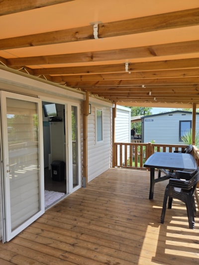 C- Mobile home Quatro - 4 bedrooms 2 shower rooms air-conditioned