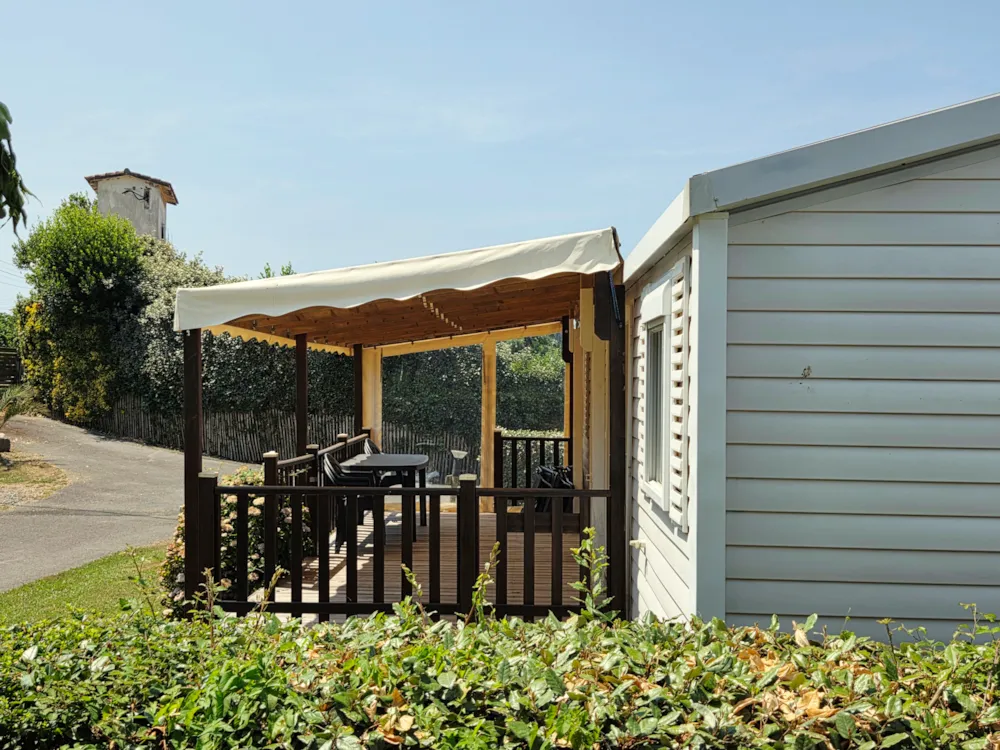 Location - R- Mobil-Home Baltique 3 Chambres - Chadotel International Erromardie