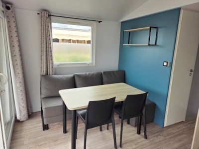 R- Air-conditioned 2-bedroom Caribbean mobile home 4/6 pers.