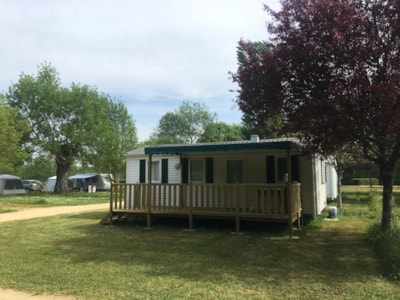 Mobile-home Eco (3 bedrooms) + covered terrace