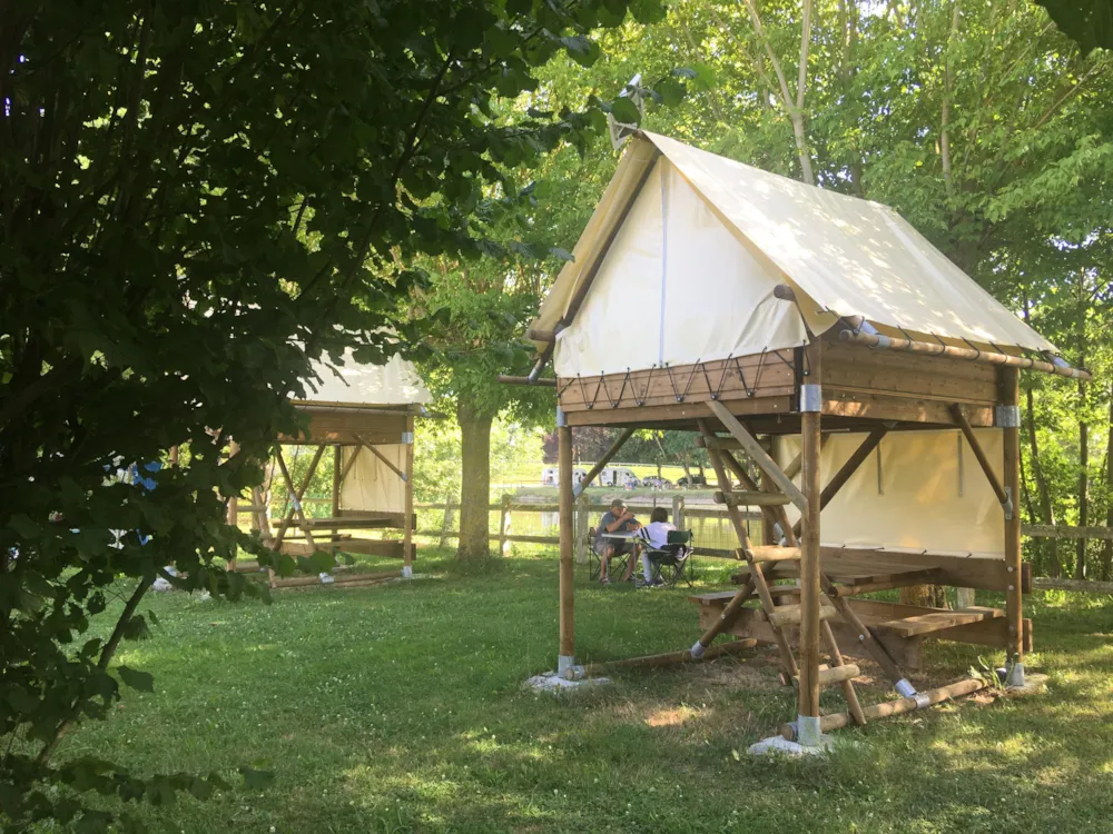 Mietunterkunft - Zelt Bivouac - Camping Morédéna