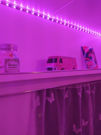 Vintage Cotton Candy Caravan