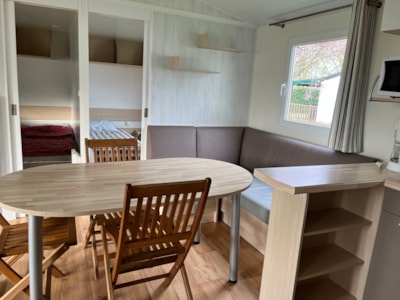 Mobile-home Premium (3 bedrooms) + covered terrace