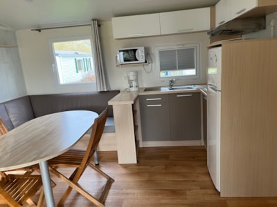 Mobile-home Premium (3 bedrooms) + covered terrace