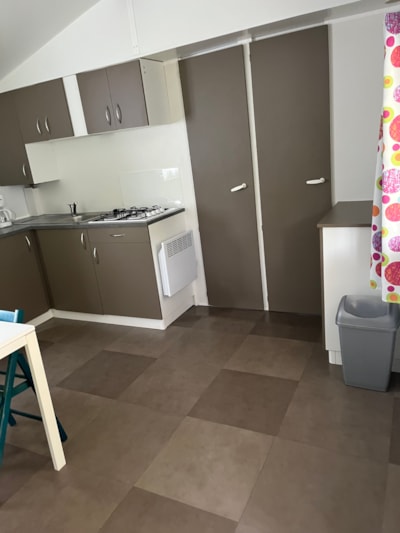 Comfort mobile home (2 bedrooms) + Covered terrace