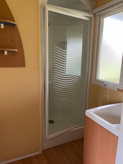Mobile-home Eco (3 bedrooms) + covered terrace