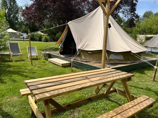 Mietunterkunft - Bohème-Zelt Auf Stelzen (2 Bis 4 Personen) - Camping Morédéna