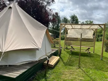 Location - Tente Scandinave Sur Pilotis  (2 À 4 Personnes) - Camping Morédéna
