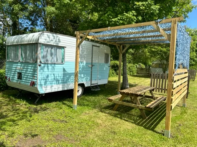 Caravane Barbe À Papa Vintage