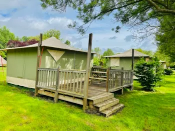 Location - Bungalow Toilé (2 Chambres) - Camping Morédéna