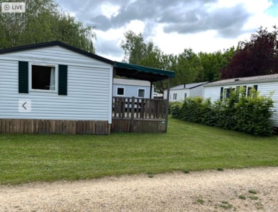 Mobile-home Eco (2 bedrooms) + covered terrace