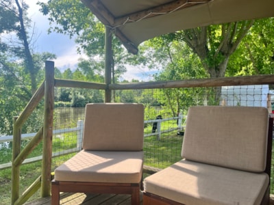 Lodge River view (2 bedrooms) + sheltered terrace