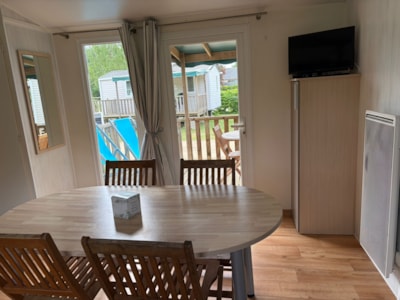 Mobile-home Premium (3 bedrooms) + covered terrace