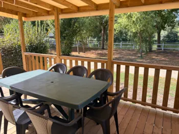 Huuraccommodatie(s) - Stacaravan Confort (3 Slaapkamers) + Overdekt Terrass - Camping Morédéna