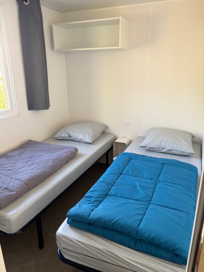 Comfort mobile home (2 bedrooms) + Covered terrace