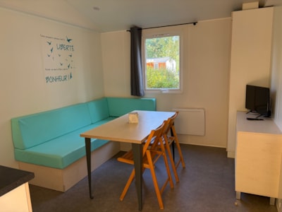 Comfort mobile home (2 bedrooms) + Covered terrace
