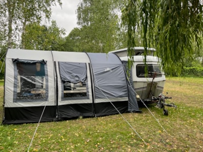 PITCH: Trailer, RV, or Van (without electricity)