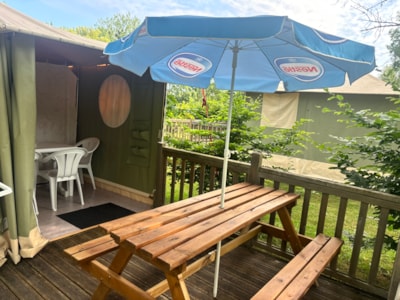 Canvas bungalow (2 bedrooms)