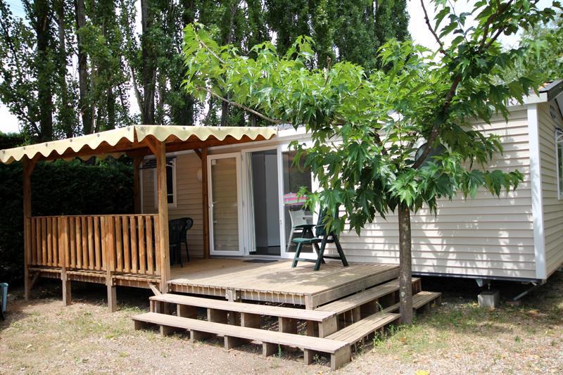 Huuraccommodatie - Grand Cottage Famille - 2 Slaapkamers (Zaterdag) - Camping Ardèche Domaine de Gil