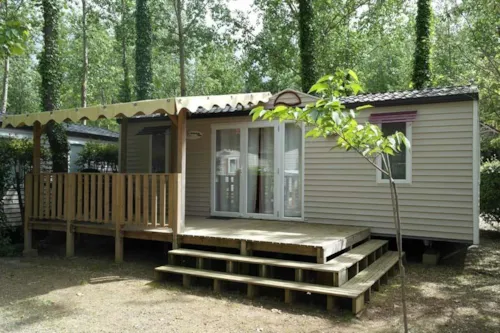 Huuraccommodatie(s) - Traditionele Gezinscottage - 2 Slaapkamers (Zondag) - Max. 2 Volwassenen - image n°1 - Camping Ardèche Domaine de Gil