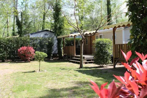 Mietunterkunft - Grand Cottage - 2 Zimmer (Samstag) - 4 Erwachsene Max - image n°3 - Camping Ardèche Domaine de Gil