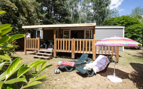 Huuraccommodatie(s) - Family Xxl - 4 Kamers (Zondag) - Max. 4 Volwassenen - Airconditioning - image n°1 - Camping Ardèche Domaine de Gil