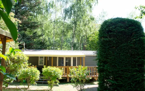 Huuraccommodatie(s) - Family Xxl - 4 Kamers (Zondag) - Max. 4 Volwassenen - Airconditioning - image n°3 - Camping Ardèche Domaine de Gil