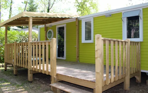 Huuraccommodatie(s) - Familie - 3 Kamers (Zondag) - Max. 4 Volwassenen - image n°1 - Camping Ardèche Domaine de Gil