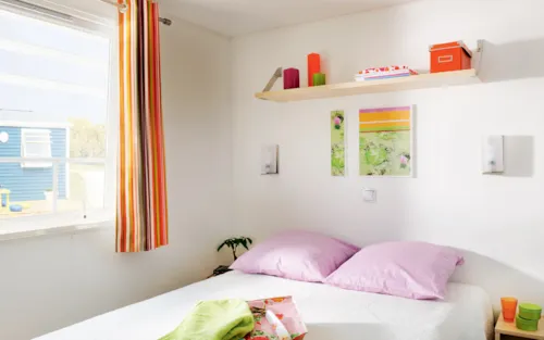 Huuraccommodatie(s) - Familie - 3 Kamers (Zondag) - Max. 4 Volwassenen - image n°6 - Camping Ardèche Domaine de Gil