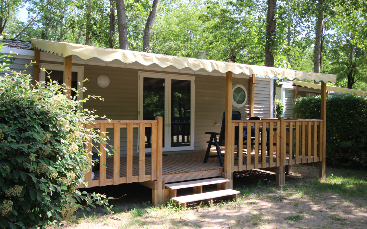 Accommodation - Grand Large Famille - 2 Bdrms (Sunday) - 2 Adults Max - Camping Ardèche Domaine de Gil