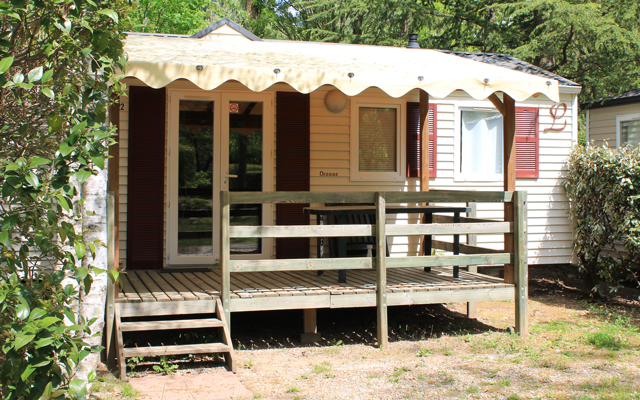 Accommodation - Oceane - 2 Bdrms (Saturday) - 2 Adults Max - Camping Ardèche Domaine de Gil