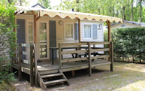 Mietunterkunft - Oceane - 2 Zimmer (Samstag) - 2 Erwachsene Max - image n°2 - Camping Ardèche Domaine de Gil