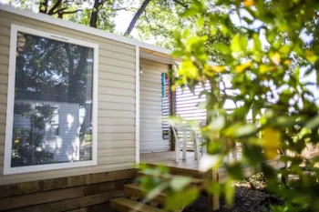 Location - Mobil Home - 2 Chambres - Camping Le Bois des Ecureuils
