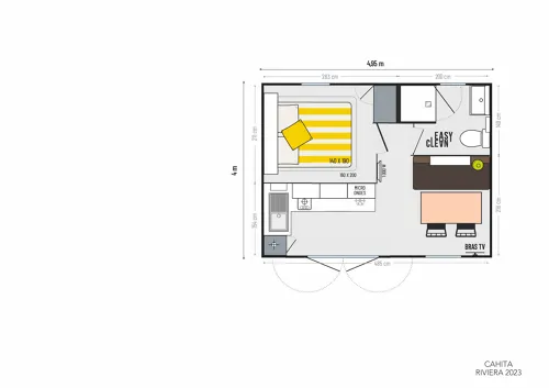 Mobil Home 2 Personnes