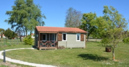 Mietunterkunft - Hütte Confort 32M² (2 Schlafzimmer) + Überdachte Terrasse 8M² - Lodges de Blois-Chambord