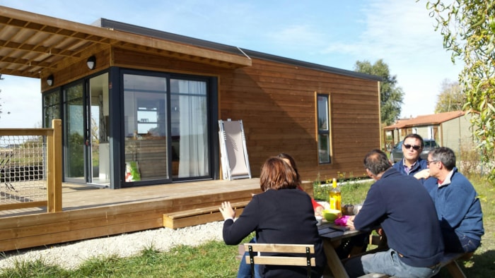 Cottage Bord D'étang Premium 32M² (2 Chambres) + Terrasse 15M²