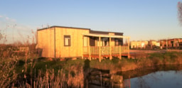 Mietunterkunft - Cottage Premium Ufergegend (3 Schlafzimmer, 2 Badezimmer) 40 M² - Lodges de Blois-Chambord