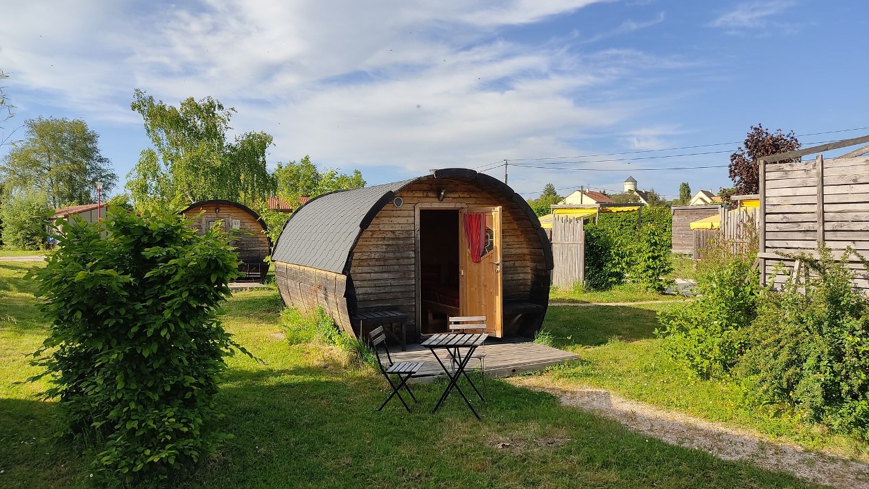 Accommodation - Barrel Hut Lodge Confort 11M² (1 Bedroom) - Lodges de Blois-Chambord