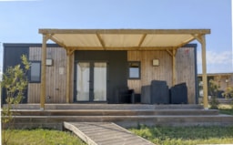 Mietunterkunft - Mobilheim Premium 2 Schlafzimmer, 2 Bäder, 34 M² + Terrasse 15 M² - Lodges de Blois-Chambord