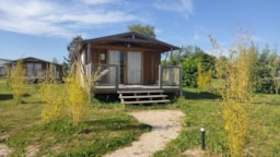 Mietunterkunft - Lodge Auf Pfählen 32M² Komfort + (2 Schlafzimmer) + Terrasse 12M² - Lodges de Blois-Chambord