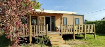 Mietunterkunft - Mobil Home Premium Klimaanlage  3 Schlafzimmer, 2 Badezimmer - Lodges de Blois-Chambord